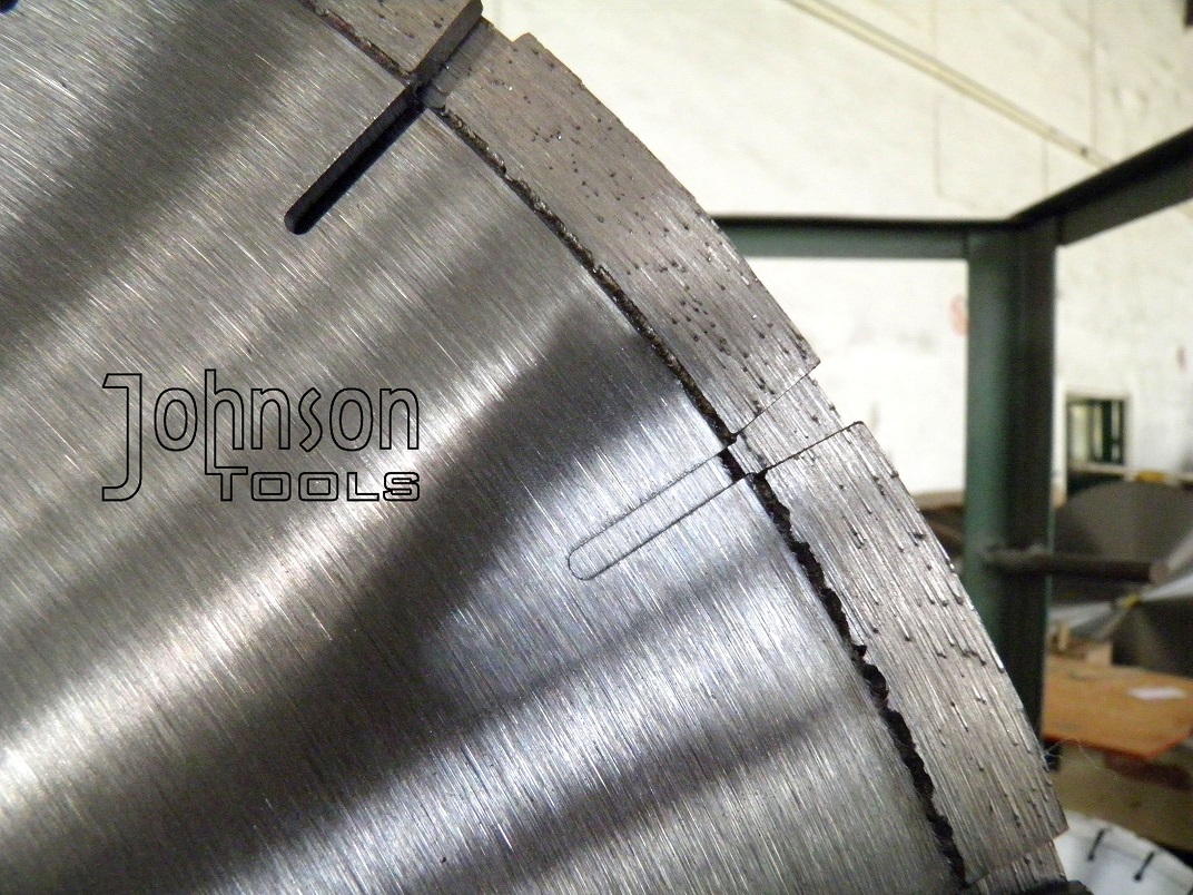 16" Precut Diamond Blade for Cutting Medium Hard Reinforced Concrete
