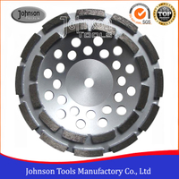 180mm Double Row Cup Wheel for Stone