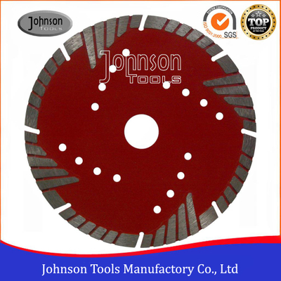 4-9 inch Sintered Blade with Protection Teeth Cutting Granite