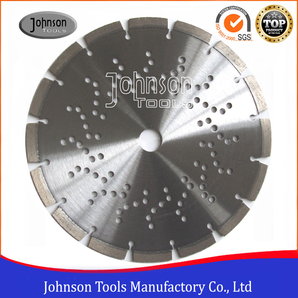 230mm Laser Saw Blade For Reinforced Concrete With Multi Holes from