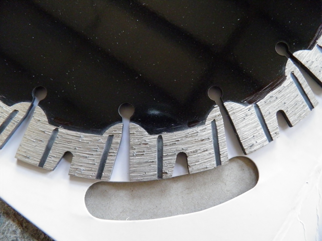 230mm Sintered Segmented Turbo Saw Blade for Cutting Black Granite