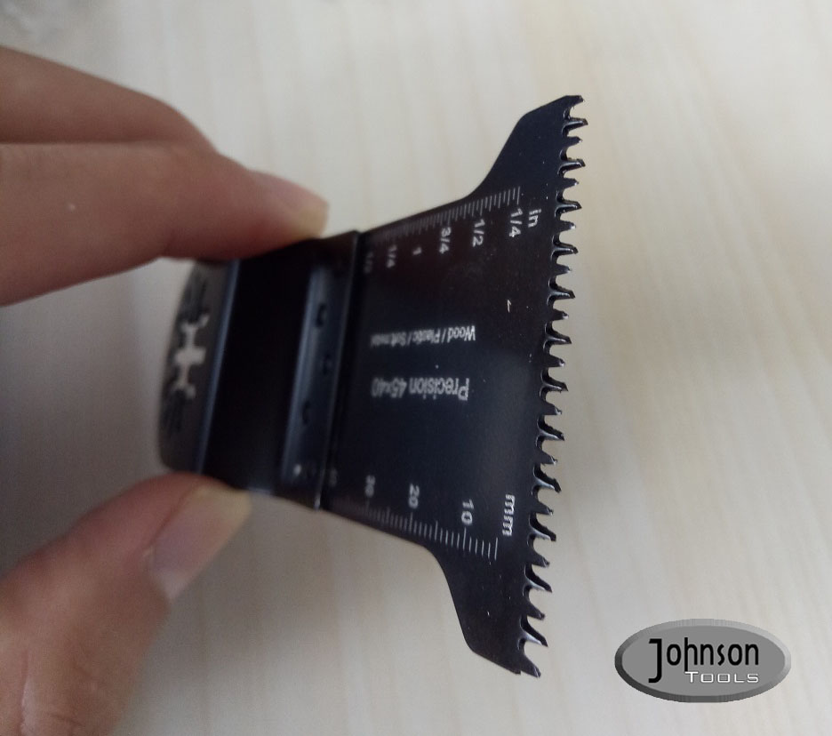Precision Oscillating Multitool Sharp Cutting Blade For Wood , Plastic , Soft Metal , Carpenter