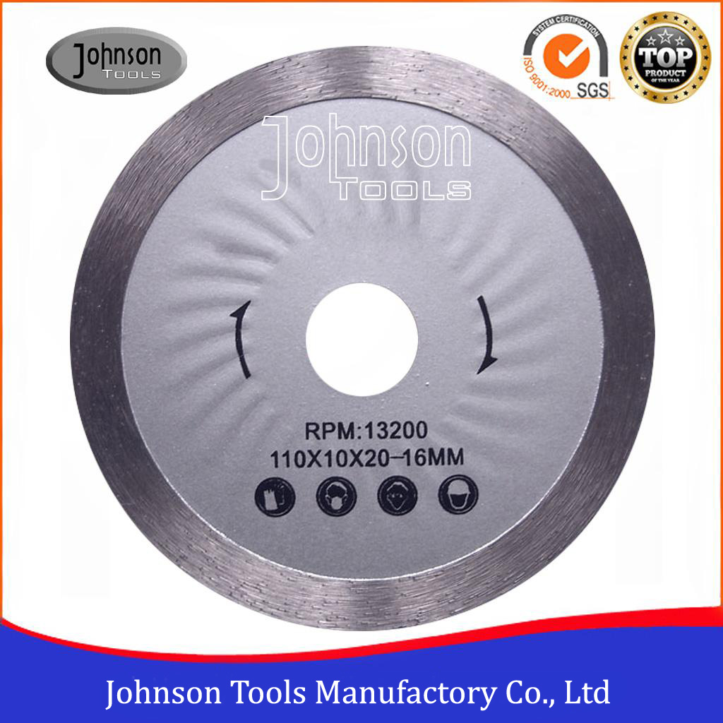 100-350mm continuous rim circular saw blade for cutting granite