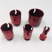 5pcs Aluminum Box M14 Vacuum Brazed Diamond Core Drill Bit Set Tools M14