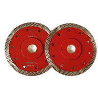 High Efficiency 125mm Diamond Saw Blade Ultra-fine Continuous Corrugated Blade for Cutting Ceramic Tiles