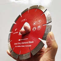 High Speed 6 Inch Concrete Saw Blade For Fresh Concrete