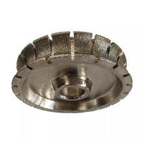 High Efficiency 140 Mm Electroplated Diamond Profile Grinding Wheels
