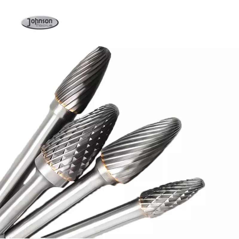 High Quality Hand Tools Double Cut Rotary Tungsten Carbide Burrs For Metal